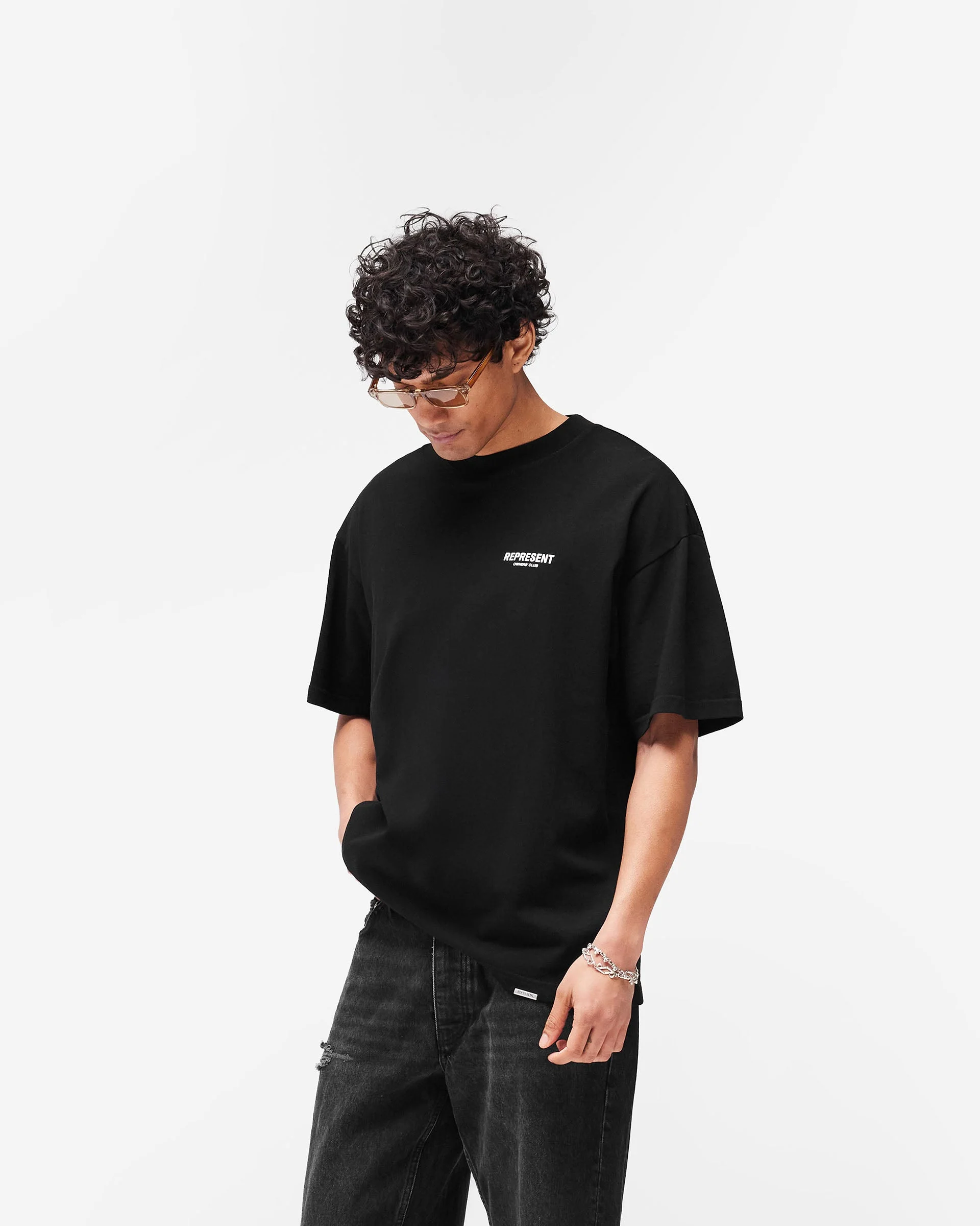 Represent Owners Club T-Shirt - Black - Image 5